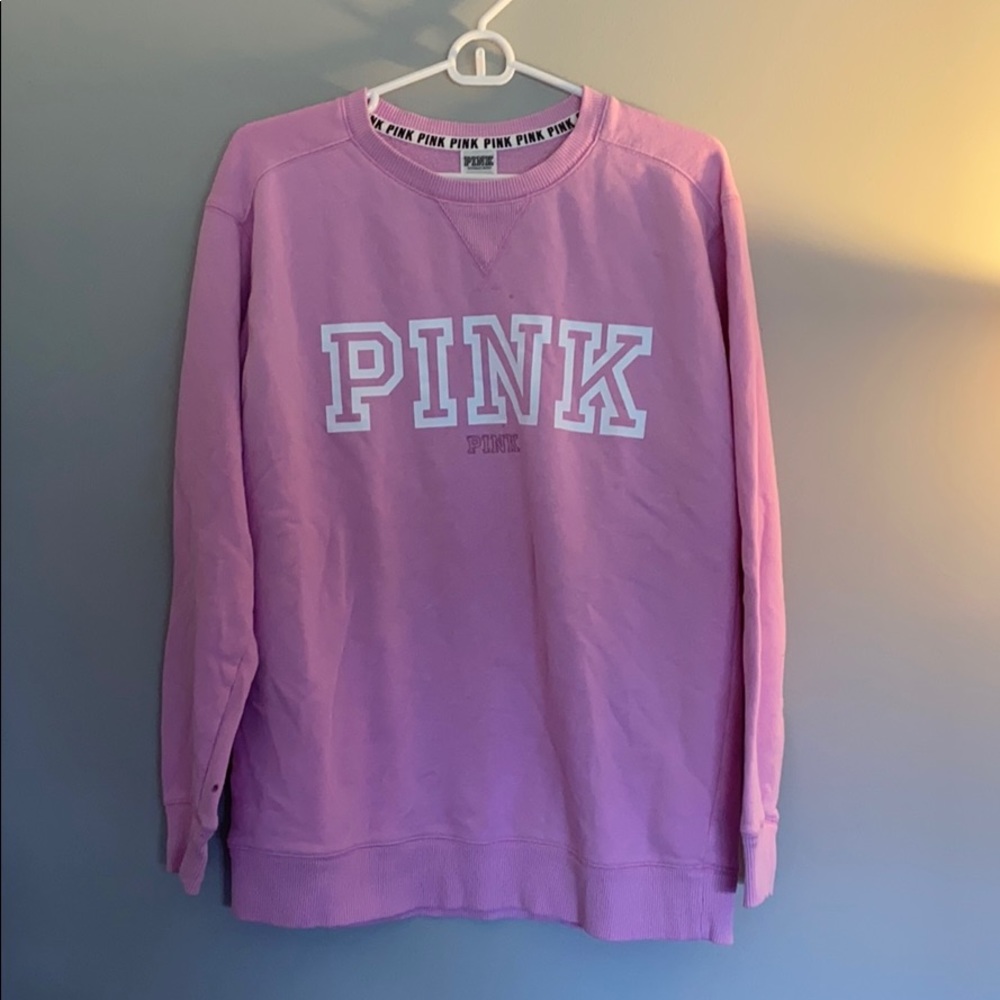 PINK oversized sweat shirt